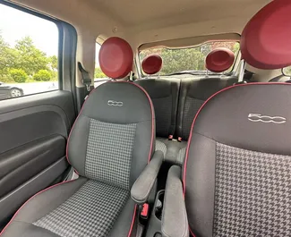Fiat 500 2020 beschikbaar voor verhuur in Tbilisi, met een kilometerlimiet van 300 km/dag.