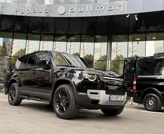 Verhuur Land Rover Defender. Comfort, Premium, SUV Auto te huur in Georgië ✓ Borg van Borg van 1350 GEL ✓ Verzekeringsmogelijkheden TPL, CDW, SCDW.