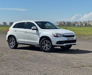 Vooraanzicht van een huurauto Mitsubishi Outlander Sport in Koetaisi, Georgië ✓ Auto #9788. ✓ Transmissie Automatisch TM ✓ 0 beoordelingen.