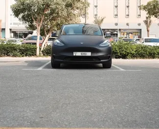 Autohuur Tesla Model Y – Long Range #14517 Automatisch in Dubai, uitgerust met L motor ➤ Van Lasha in de VAE.