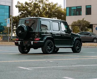 Autohuur Mercedes-Benz G63 AMG 2021 in in de VAE, met Benzine brandstof en 570 pk ➤ Vanaf 1080 AED per dag.