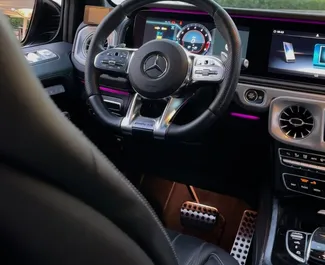 Autohuur Mercedes-Benz G63 AMG 2023 in in de VAE, met Benzine brandstof en 570 pk ➤ Vanaf 1200 AED per dag.