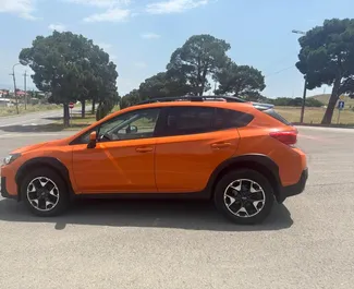 Interieur van Subaru Crosstrek te huur in Georgië. Een geweldige auto met 5 zitplaatsen en een Automatisch transmissie.