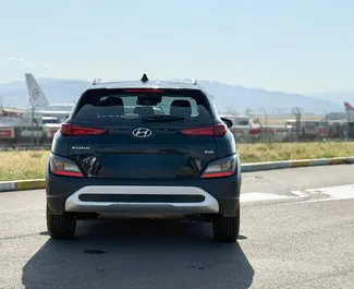 Verhuur Hyundai Kona. Comfort, Crossover Auto te huur in Georgië ✓ Borg van Zonder Borg ✓ Verzekeringsmogelijkheden TPL, CDW, SCDW, FDW, Passagiers, Diefstal.