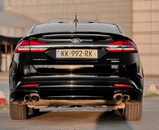 Verhuur Ford Fusion Sedan. Comfort, Premium Auto te huur in Georgië ✓ Borg van Zonder Borg ✓ Verzekeringsmogelijkheden TPL, CDW, SCDW, FDW, Passagiers, Diefstal.