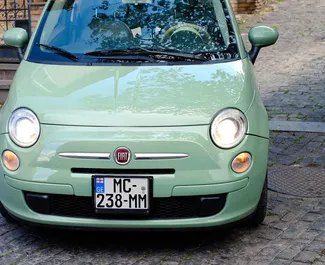 Autohuur Fiat 500 Cabrio #14551 Automatisch in Tbilisi, uitgerust met 1,4L motor ➤ Van Mariia in Georgië.
