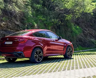 Verhuur BMW X6. Premium, Crossover Auto te huur in Georgië ✓ Borg van Zonder Borg ✓ Verzekeringsmogelijkheden TPL, CDW, SCDW, FDW, Passagiers.