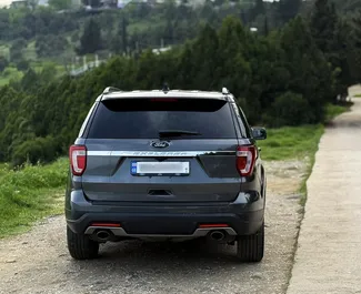 Verhuur Ford Explorer. Comfort, Premium, Crossover Auto te huur in Georgië ✓ Borg van Zonder Borg ✓ Verzekeringsmogelijkheden TPL, CDW, SCDW, FDW, Passagiers, Diefstal.