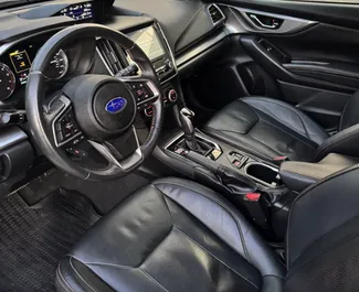 Vooraanzicht van een huurauto Subaru Crosstrek in Tbilisi, Georgië ✓ Auto #14682. ✓ Transmissie Automatisch TM ✓ 0 beoordelingen.