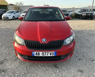 Skoda Fabia: Albanië ✓ Huurprijs vanaf 15 EUR per dag Autohuur Skoda Fabia #14773 Handmatig op de luchthaven van Tirana, uitgerust met 1,2L motor ➤ Van Enrigen in Albanië.