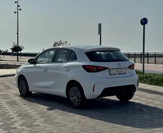 Autohuur MG 3 #10811 Automatisch in Dubai, uitgerust met 1,5L motor ➤ Van Andry in de VAE.