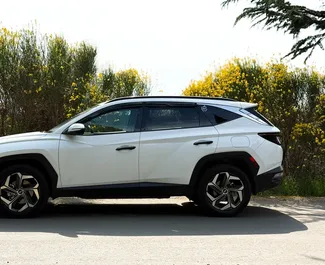 Verhuur Hyundai Tucson. Economy, Comfort, SUV, Crossover Auto te huur in Georgië ✓ Borg van Zonder Borg ✓ Verzekeringsmogelijkheden TPL, CDW, SCDW, FDW, Passagiers, Diefstal.