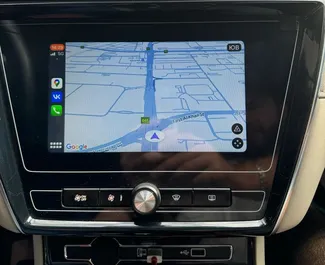 MG 5 2024 beschikbaar voor verhuur in Dubai, met een kilometerlimiet van 250 km/dag.