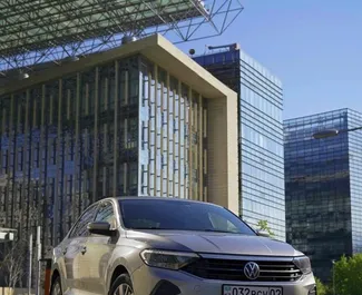 Autohuur Volkswagen Polo Sedan 2021 in in Kazachstan, met Benzine brandstof en 178 pk ➤ Vanaf 20000 KZT per dag.