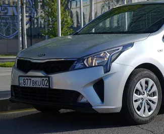 Verhuur Kia Rio. Economy, Comfort Auto te huur in Kazachstan ✓ Borg van Zonder Borg ✓ Verzekeringsmogelijkheden TPL.
