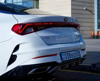 Verhuur Kia K5. Comfort, Premium Auto te huur in Kazachstan ✓ Borg van Zonder Borg ✓ Verzekeringsmogelijkheden TPL.