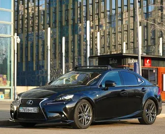 Vooraanzicht van een huurauto Lexus IS250 in Almaty, Kazachstan ✓ Auto #14739. ✓ Transmissie Automatisch TM ✓ 0 beoordelingen.
