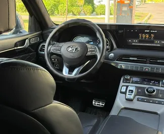 Verhuur Hyundai Palisade. Comfort, Premium, Crossover Auto te huur in Kazachstan ✓ Borg van Zonder Borg ✓ Verzekeringsmogelijkheden TPL.