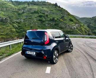 Interieur van Kia Soul te huur in Georgië. Een geweldige auto met 5 zitplaatsen en een Automatisch transmissie.