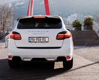 Verhuur Porsche Cayenne Turbo. Premium, Luxe, SUV Auto te huur in Georgië ✓ Borg van Zonder Borg ✓ Verzekeringsmogelijkheden TPL, CDW, SCDW, FDW, Passagiers.