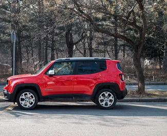 Verhuur Jeep Renegade. Economy, Comfort, Crossover Auto te huur in Georgië ✓ Borg van Zonder Borg ✓ Verzekeringsmogelijkheden TPL, CDW, SCDW, FDW, Passagiers, Diefstal.