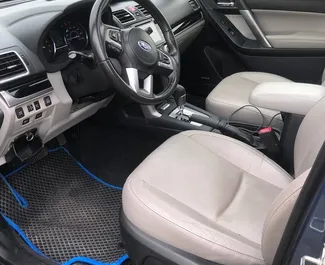 Subaru Forester Limited 2018 beschikbaar voor verhuur in Tbilisi, met een kilometerlimiet van onbeperkt.