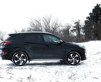 Verhuur Hyundai Tucson. Economy, Comfort, SUV, Crossover Auto te huur in Georgië ✓ Borg van Zonder Borg ✓ Verzekeringsmogelijkheden TPL, CDW, SCDW, FDW, Passagiers, Diefstal.