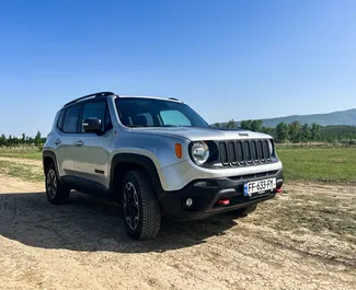 Verhuur Jeep Renegade. Economy, Comfort, Crossover Auto te huur in Georgië ✓ Borg van Zonder Borg ✓ Verzekeringsmogelijkheden TPL, CDW, SCDW, FDW, Passagiers, Diefstal.
