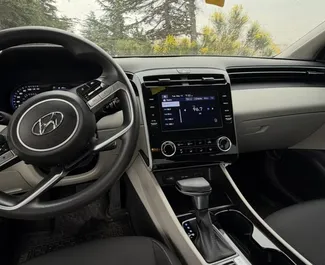 Verhuur Hyundai Tucson. Economy, Comfort, SUV, Crossover Auto te huur in Georgië ✓ Borg van Zonder Borg ✓ Verzekeringsmogelijkheden TPL, CDW, SCDW, FDW, Passagiers.