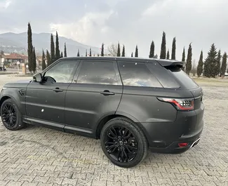 Verhuur Land Rover Range Rover Sport. Premium, Luxe, SUV Auto te huur in Georgië ✓ Borg van Borg van 300 GEL ✓ Verzekeringsmogelijkheden TPL, CDW.