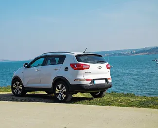 Interieur van Kia Sportage te huur in Georgië. Een geweldige auto met 5 zitplaatsen en een Automatisch transmissie.