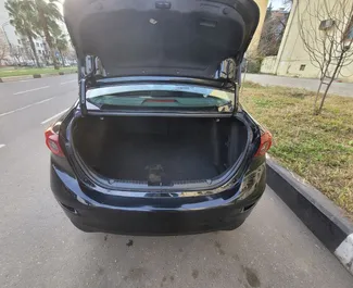 Interieur van Mazda 3 te huur in Georgië. Een geweldige auto met 5 zitplaatsen en een Automatisch transmissie.