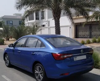 Autohuur MG 5 #14761 Automatisch in Dubai, uitgerust met 1,6L motor ➤ Van Andry in de VAE.