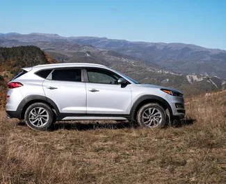 Verhuur Hyundai Tucson. Economy, Comfort, SUV, Crossover Auto te huur in Georgië ✓ Borg van Zonder Borg ✓ Verzekeringsmogelijkheden TPL, CDW, SCDW, FDW, Passagiers, Diefstal.