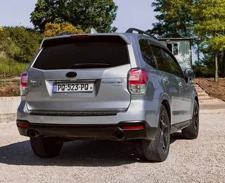 Verhuur Subaru Forester. Comfort, SUV, Crossover Auto te huur in Georgië ✓ Borg van Zonder Borg ✓ Verzekeringsmogelijkheden TPL, CDW, SCDW, FDW, Passagiers, Diefstal.