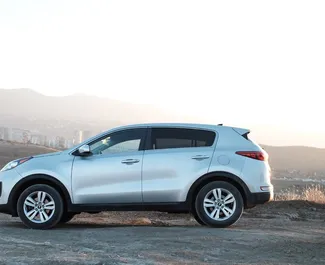 Verhuur Kia Sportage. Economy, Comfort, Crossover Auto te huur in Georgië ✓ Borg van Zonder Borg ✓ Verzekeringsmogelijkheden TPL, CDW, SCDW, FDW, Passagiers, Diefstal.