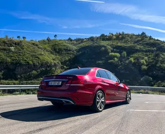 Verhuur Mercedes-Benz E350. Premium, Luxe Auto te huur in Georgië ✓ Borg van Zonder Borg ✓ Verzekeringsmogelijkheden TPL, CDW, SCDW, FDW, Passagiers, Diefstal.