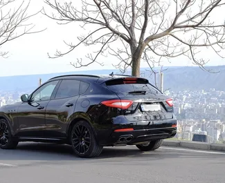 Maserati Levante S 2018 beschikbaar voor verhuur in Tbilisi, met een kilometerlimiet van onbeperkt.