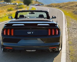 Verhuur Ford Mustang Cabrio. Premium, Luxe, Cabriolet Auto te huur in Georgië ✓ Borg van Zonder Borg ✓ Verzekeringsmogelijkheden TPL, CDW, SCDW, FDW, Passagiers.