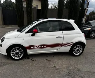 Verhuur Fiat 500. Economy, Comfort Auto te huur in Georgië ✓ Borg van Zonder Borg ✓ Verzekeringsmogelijkheden TPL.