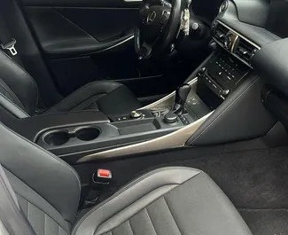 Lexus IS300 2019 beschikbaar voor verhuur in Tbilisi, met een kilometerlimiet van 100 km/dag.