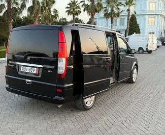 Verhuur Mercedes-Benz Vito. Comfort, Premium, Minivan Auto te huur in Albanië ✓ Borg van Zonder Borg ✓ Verzekeringsmogelijkheden TPL.