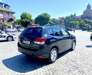 Verhuur Subaru Forester. Comfort, SUV, Crossover Auto te huur in Georgië ✓ Borg van Zonder Borg ✓ Verzekeringsmogelijkheden TPL, FDW, Buitenland.