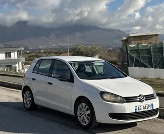Autohuur Volkswagen Golf 6 #14822 Handmatig op de luchthaven van Tirana, uitgerust met 2,0L motor ➤ Van Vilson in Albanië.