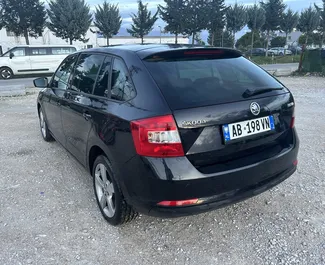 Verhuur Skoda Rapid Spaceback. Economy, Comfort Auto te huur in Albanië ✓ Borg van Borg van 100 EUR ✓ Verzekeringsmogelijkheden TPL, CDW, FDW, Buitenland.