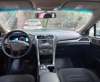 Ford Fusion Sedan 2020 beschikbaar voor verhuur in Tbilisi, met een kilometerlimiet van onbeperkt.