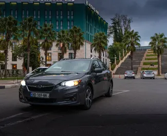 Verhuur Subaru Impreza. Comfort Auto te huur in Georgië ✓ Borg van Zonder Borg ✓ Verzekeringsmogelijkheden TPL, SCDW, Passagiers, Diefstal, Jonge, Geen storting.
