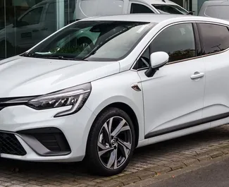 Vooraanzicht van een huurauto Renault Clio 5 in Antalya, Turkije ✓ Auto #15127. ✓ Transmissie Automatisch TM ✓ 0 beoordelingen.