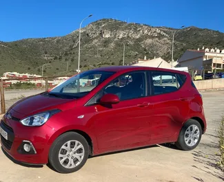 Vooraanzicht van een huurauto Hyundai i10 in Benalmadena, Spanje ✓ Auto #15256. ✓ Transmissie Automatisch TM ✓ 0 beoordelingen.