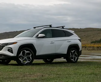 Vooraanzicht van een huurauto Hyundai Tucson in Tbilisi, Georgië ✓ Auto #15244. ✓ Transmissie Automatisch TM ✓ 0 beoordelingen.